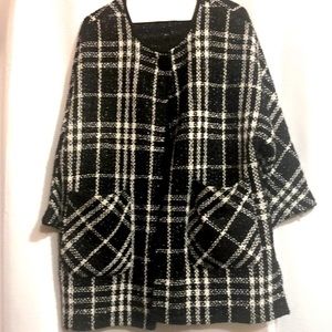 Black & White Swing Jacket